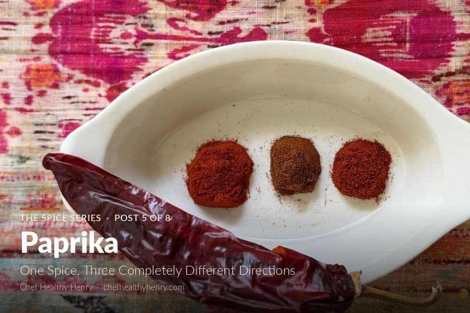 Paprika: One Spice, Three Completely Different Directions