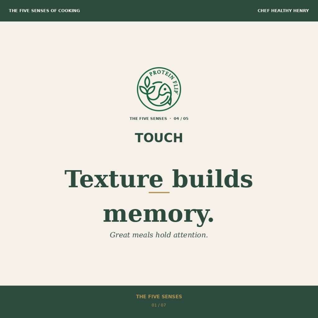 Touch: The Texture of Satisfaction