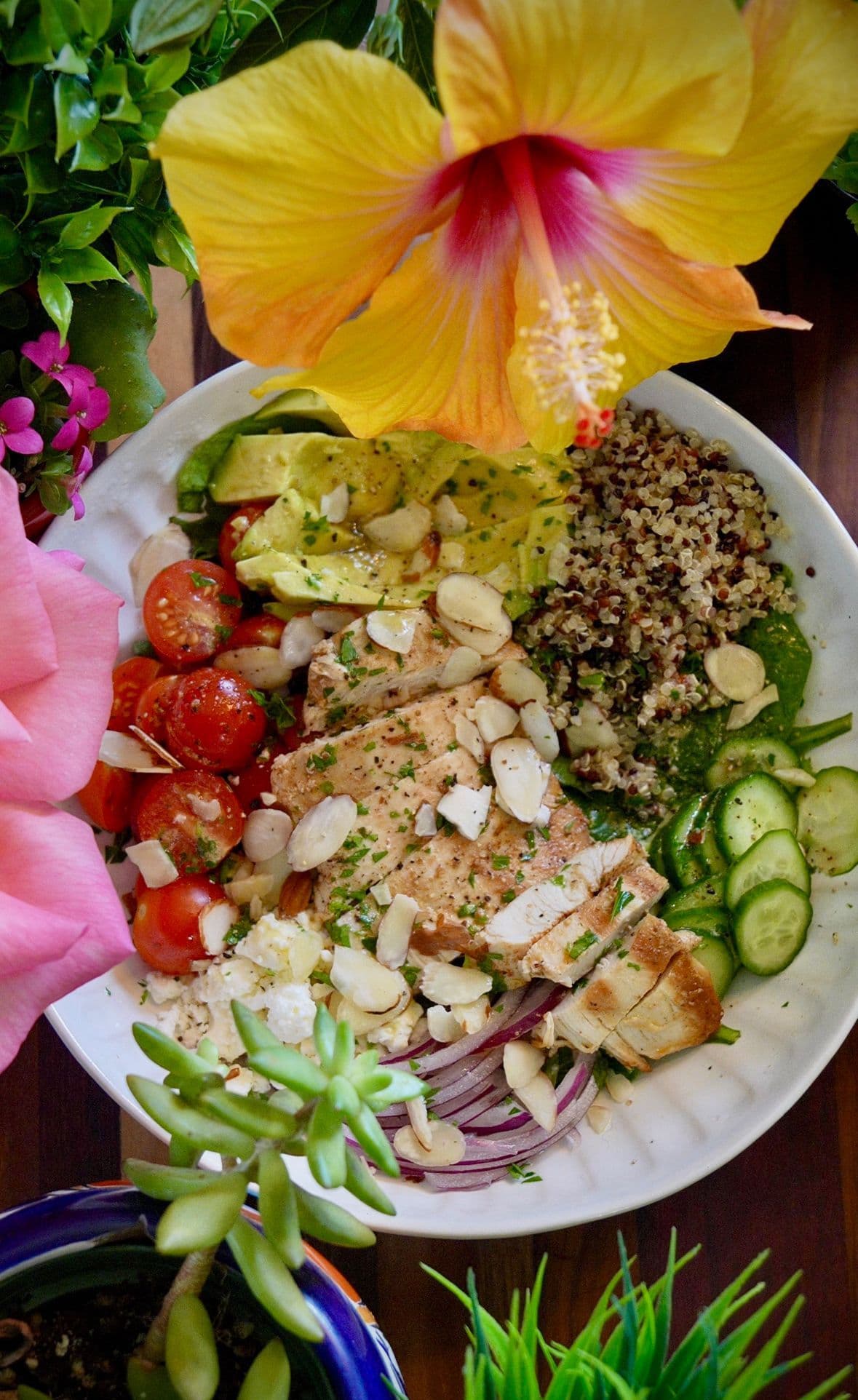 Grilled Chicken & Quinoa Power Salad