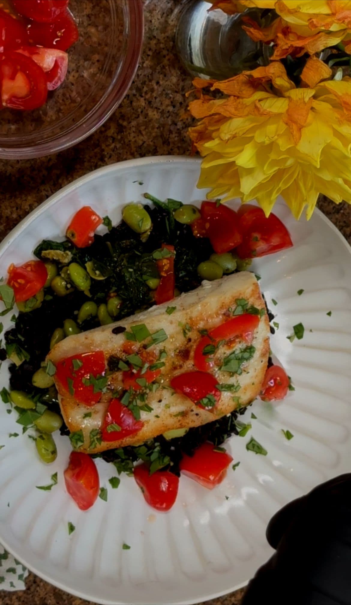 Mahi-Mahi & Black Rice Bowl – A Protein Flip Classic