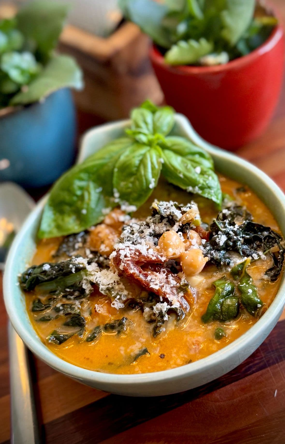 Marry Me Chickpea Soup with Kale