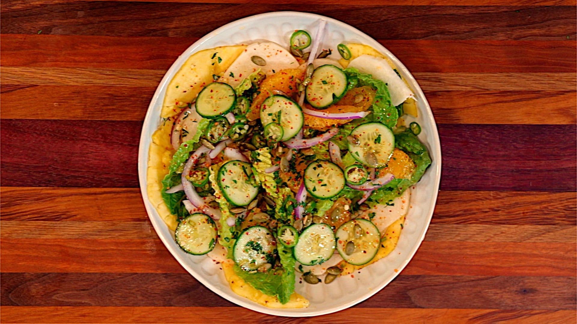 Refreshing Jicama Citrus Salad with Perfect Citrus Segments