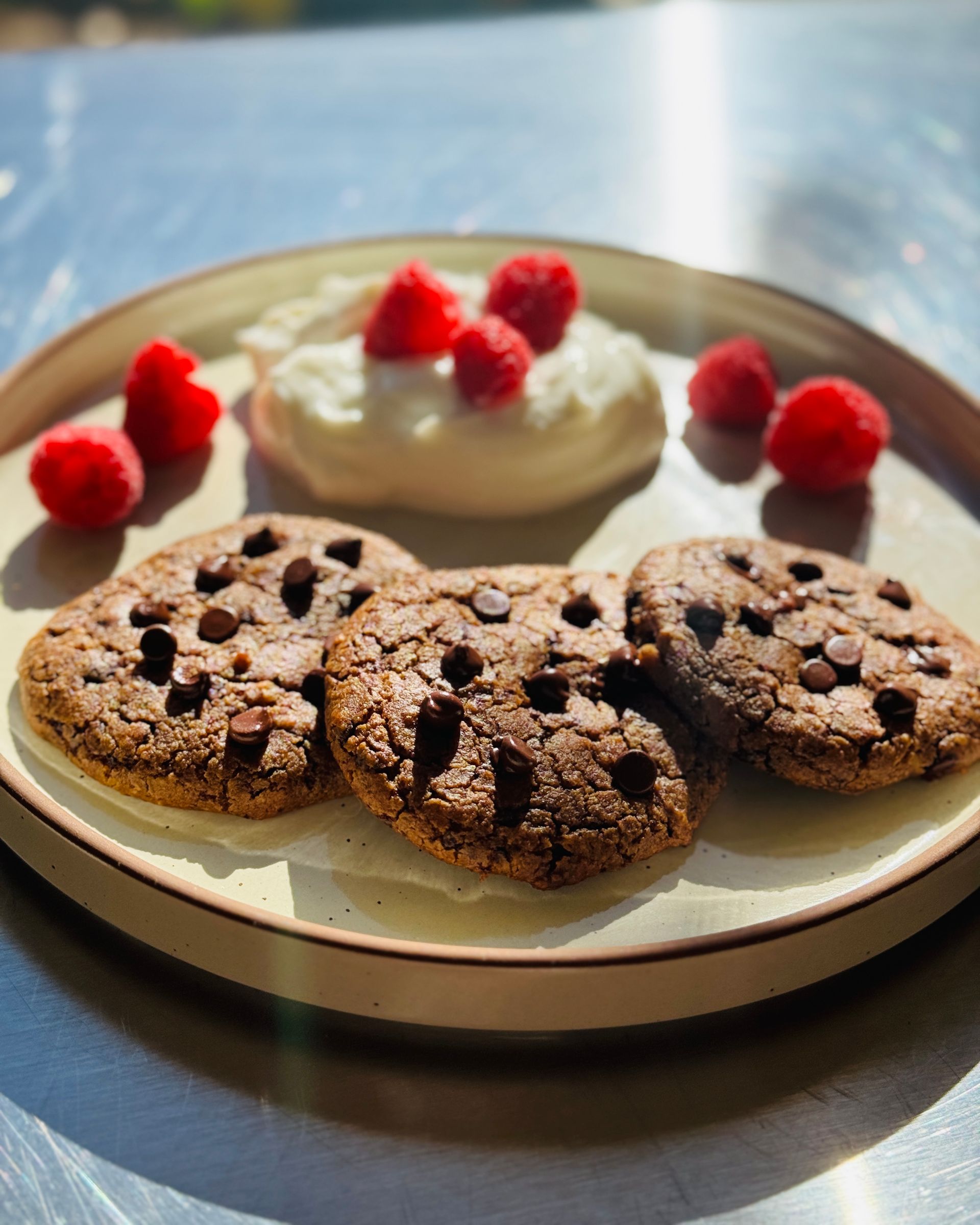 Chickpea, chocolate chip cookies | Chef Healthy Henry
