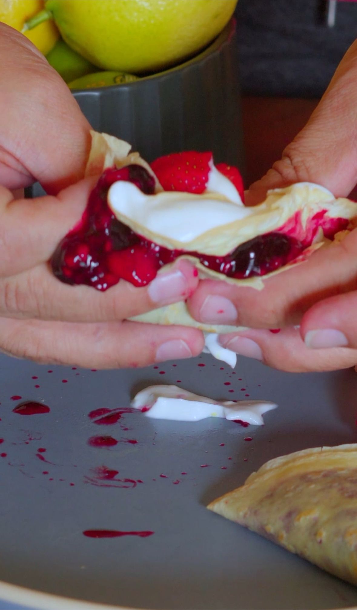 Traditional Crepes | Chef Healthy Henry